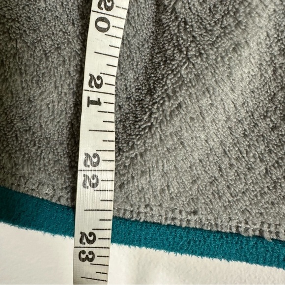 Patagonia Re-Tool Snap-T Better Fleece Pullover Sweater Grey and Teal Size XS - Picture 8 of 8